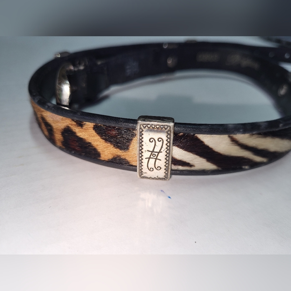 Brighton Leather Belt ML/32 Q3903 Vintage
